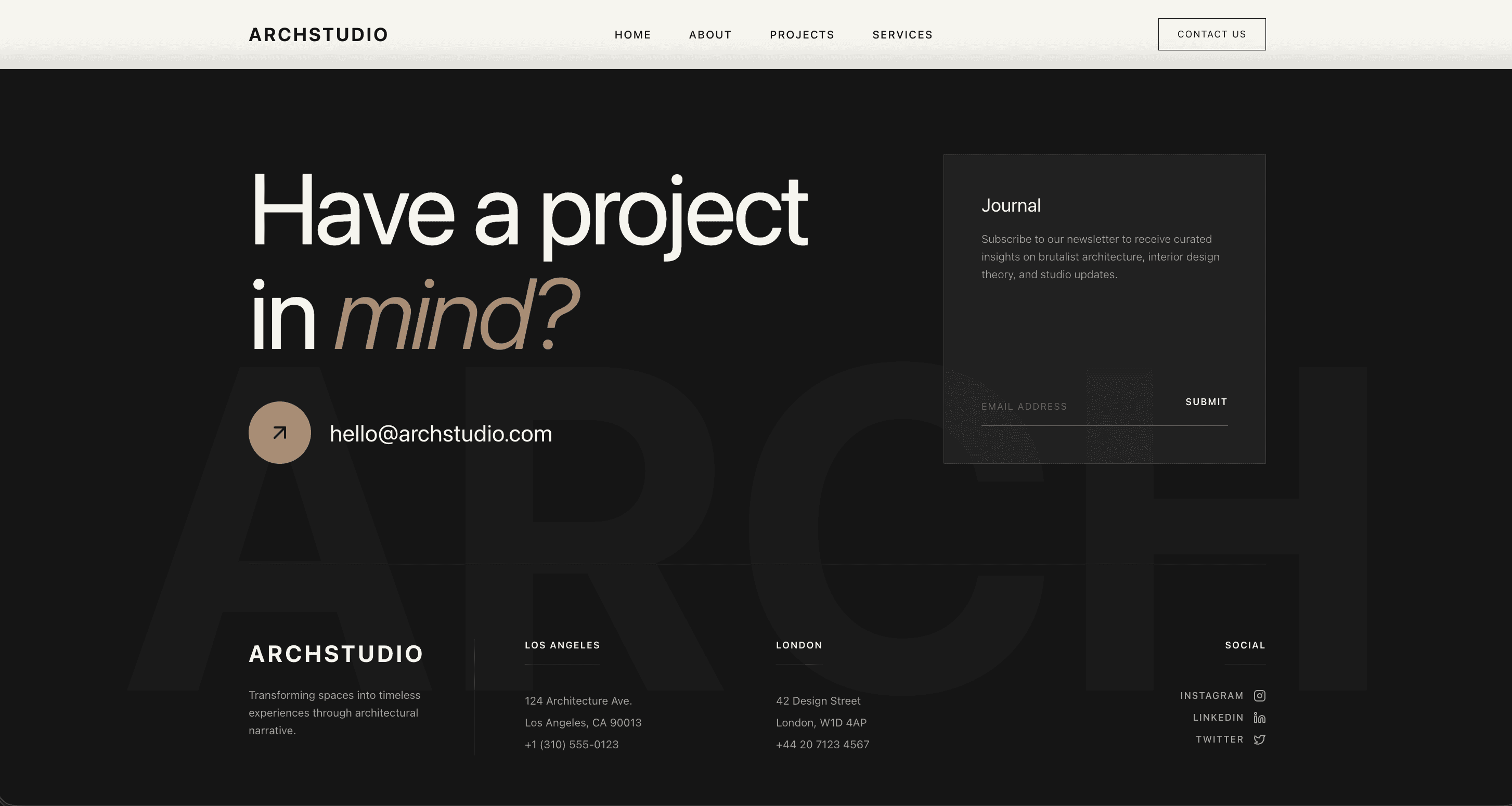 Arch Studio — screenshot 3